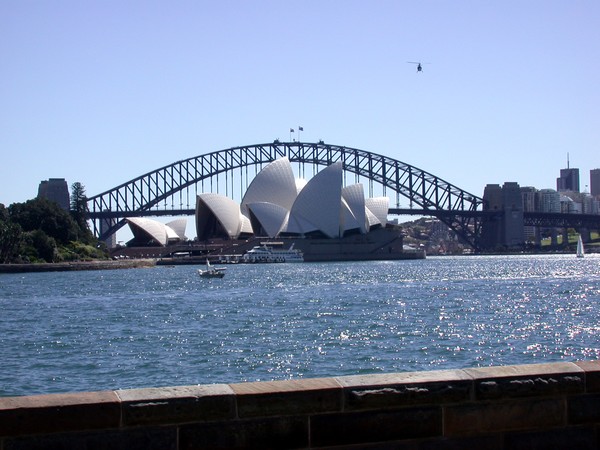 Opera House And Harbour Bridge